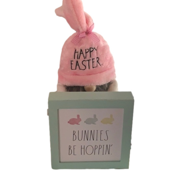 Rae Dunn Other - Rae Dunn Easter Sign “BunniesBe Hoppin’”- NWT
